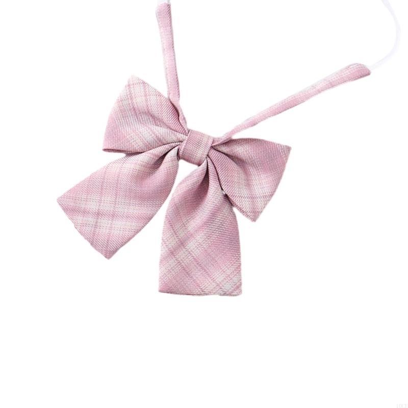 Bow Tie Pre Tied - Dasi Pra-ikat Wanita Dasi Kotak-kotak Merah