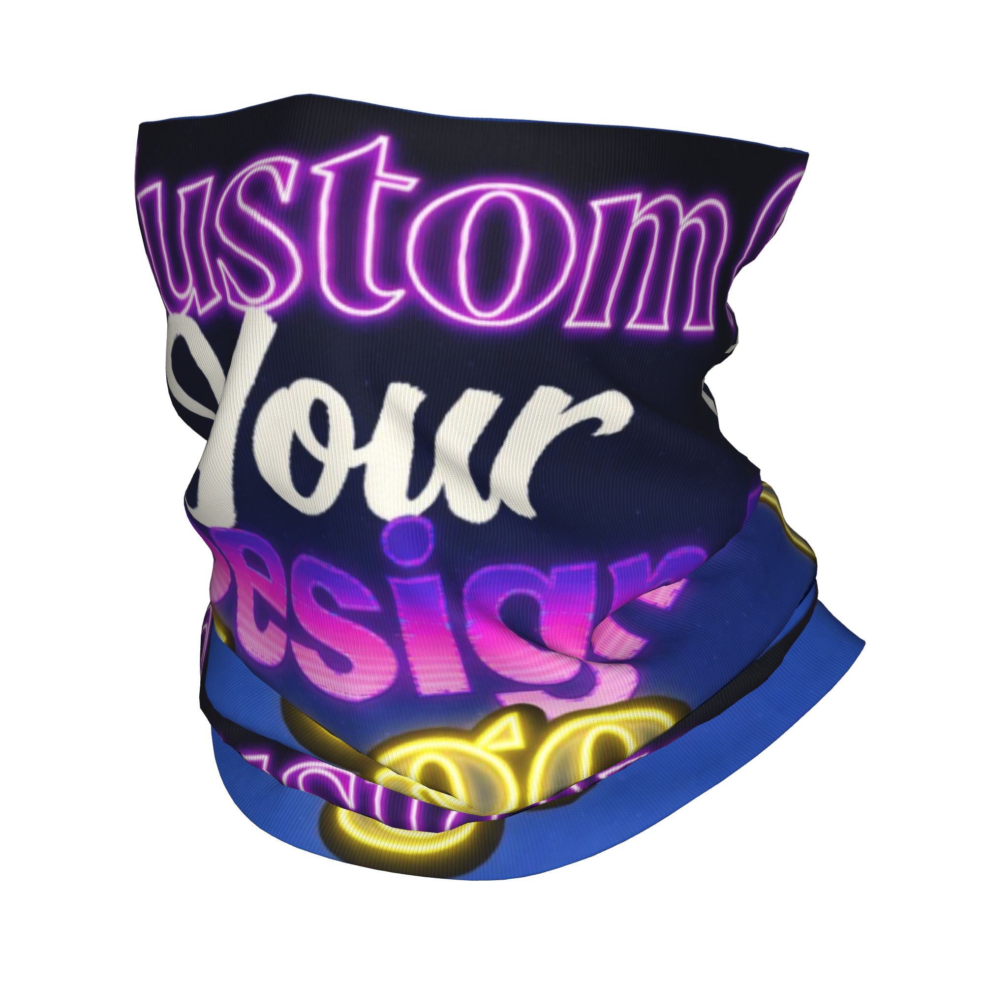 Neck Warmer Tube - Bandana Desain Kustom Logo Anda Sendiri,