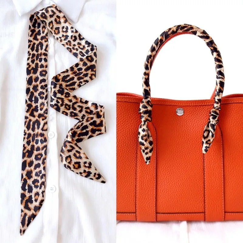 Ascot Neck Scarf - Pita Rambut Panjang Tipis untuk Wanita,