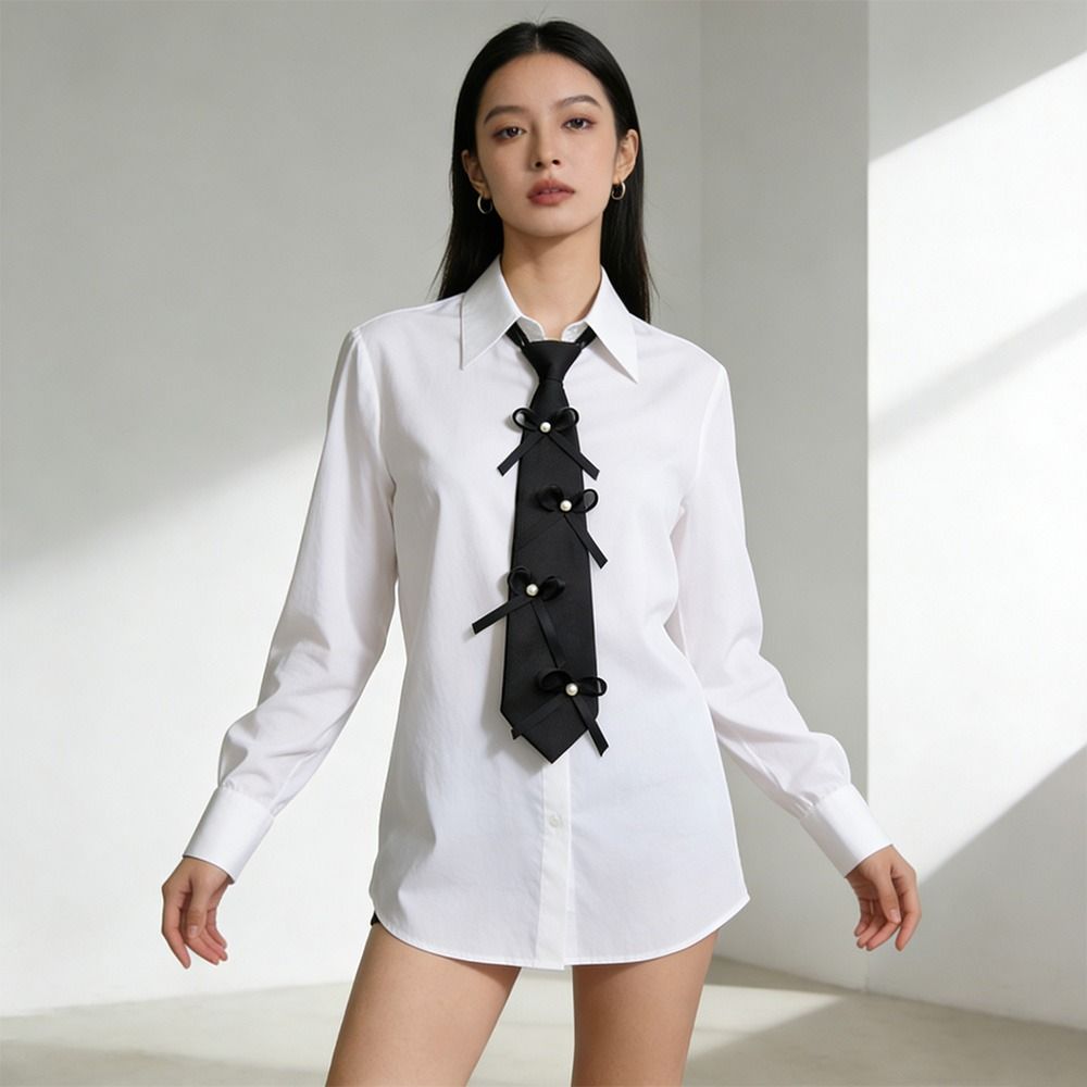 Bow Tie Pre Tied - Dasi Kupu-kupu Dekoratif Gaya Kampus yang