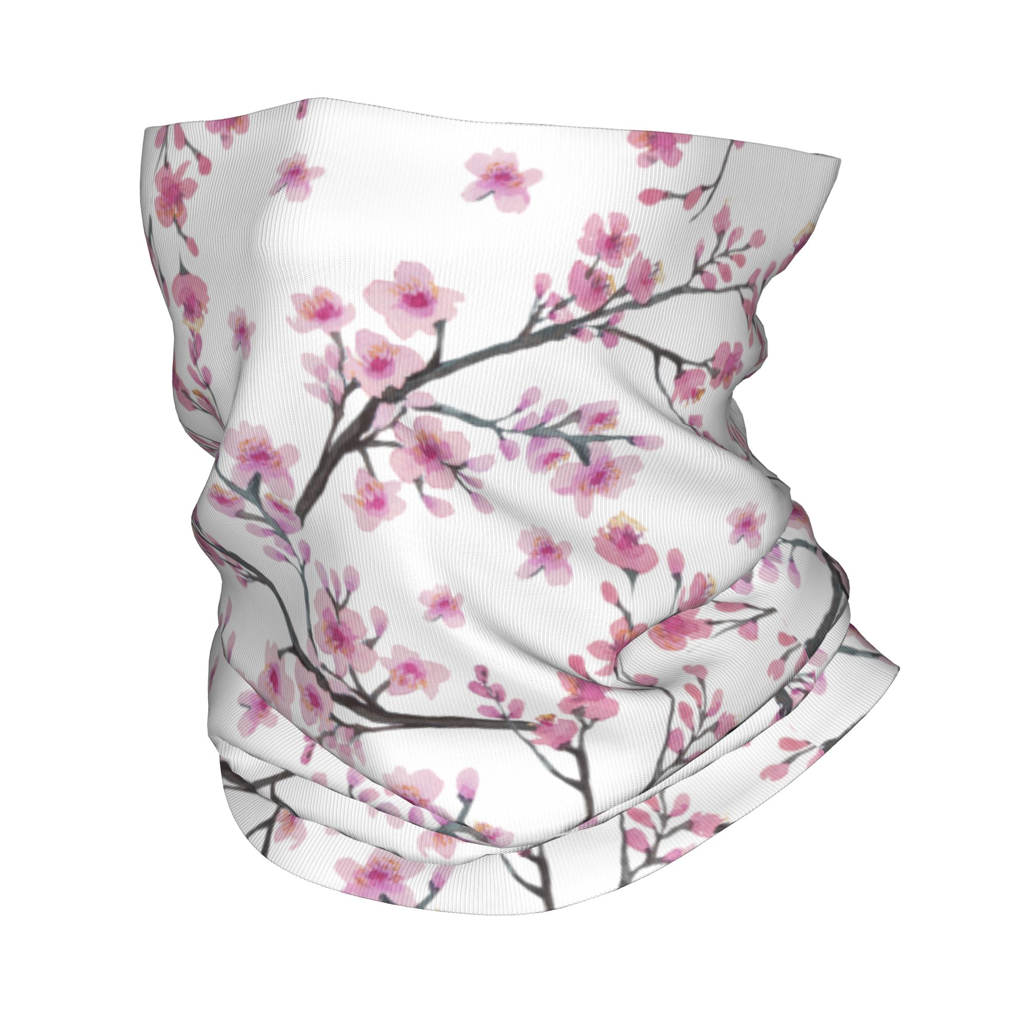 Bunga Sakura Jepang dengan Ban - Neck Warmer Tube ulasan dan harga