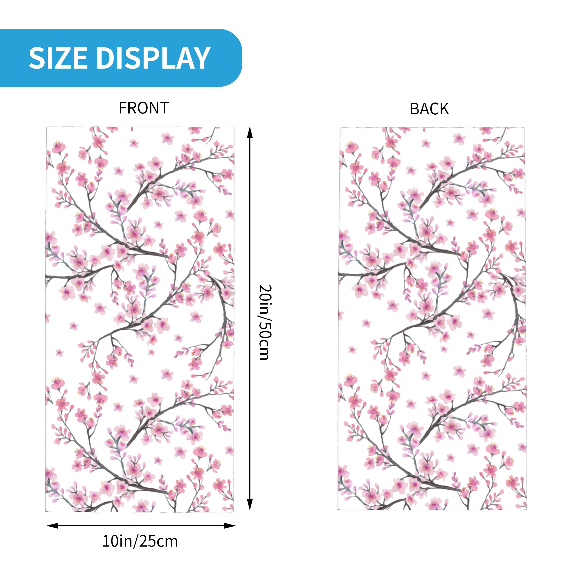 Bunga Sakura Jepang dengan Ban - Neck Warmer Tube ulasan dan harga