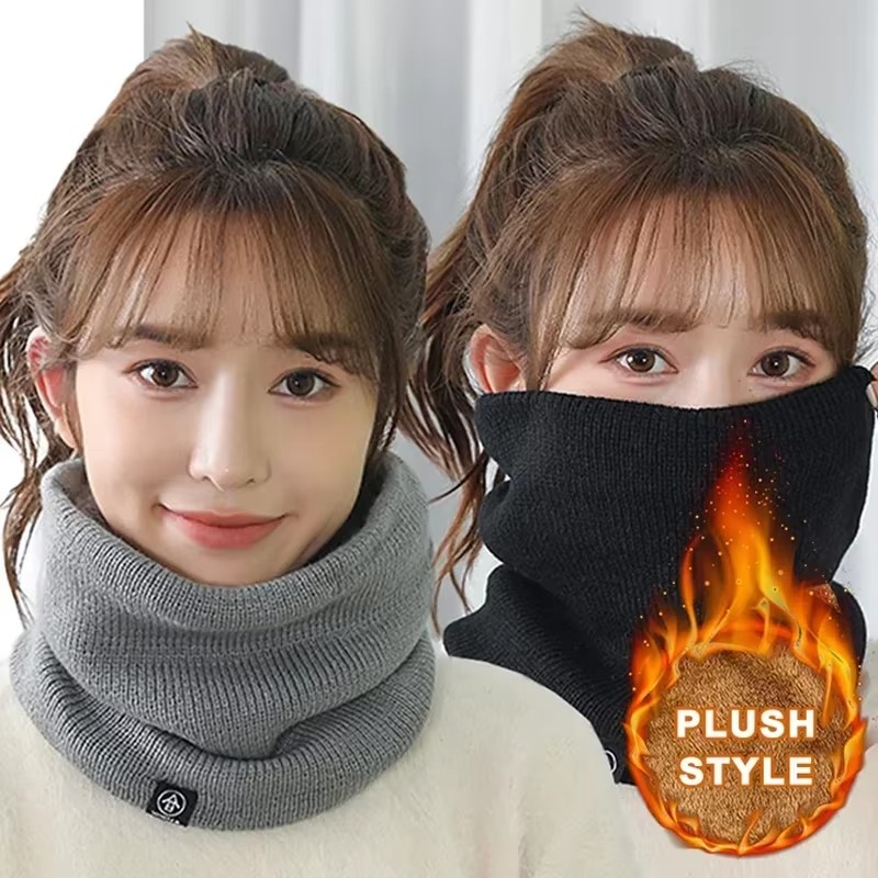 Syal Rajut Wanita Fashion, Bah - Muffler Men Wool ulasan dan harga