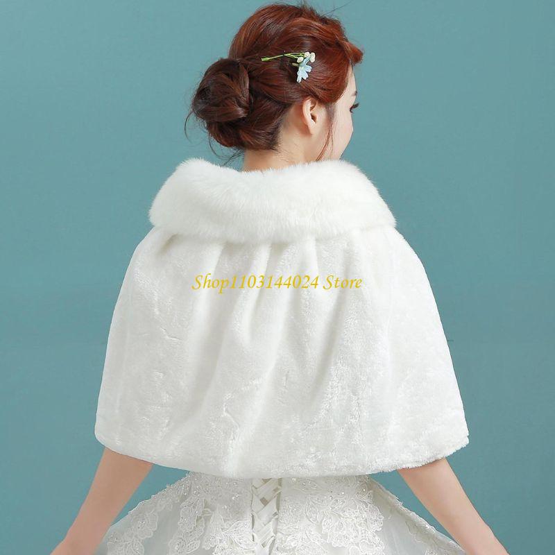 N5KE Wanita Musim Dingin Meneb - Stole Wedding Shawl ulasan dan harga