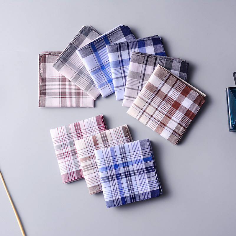 Sapu Tangan Katun 100% Motif K - Handkerchief Cotton Men ulasan dan harga