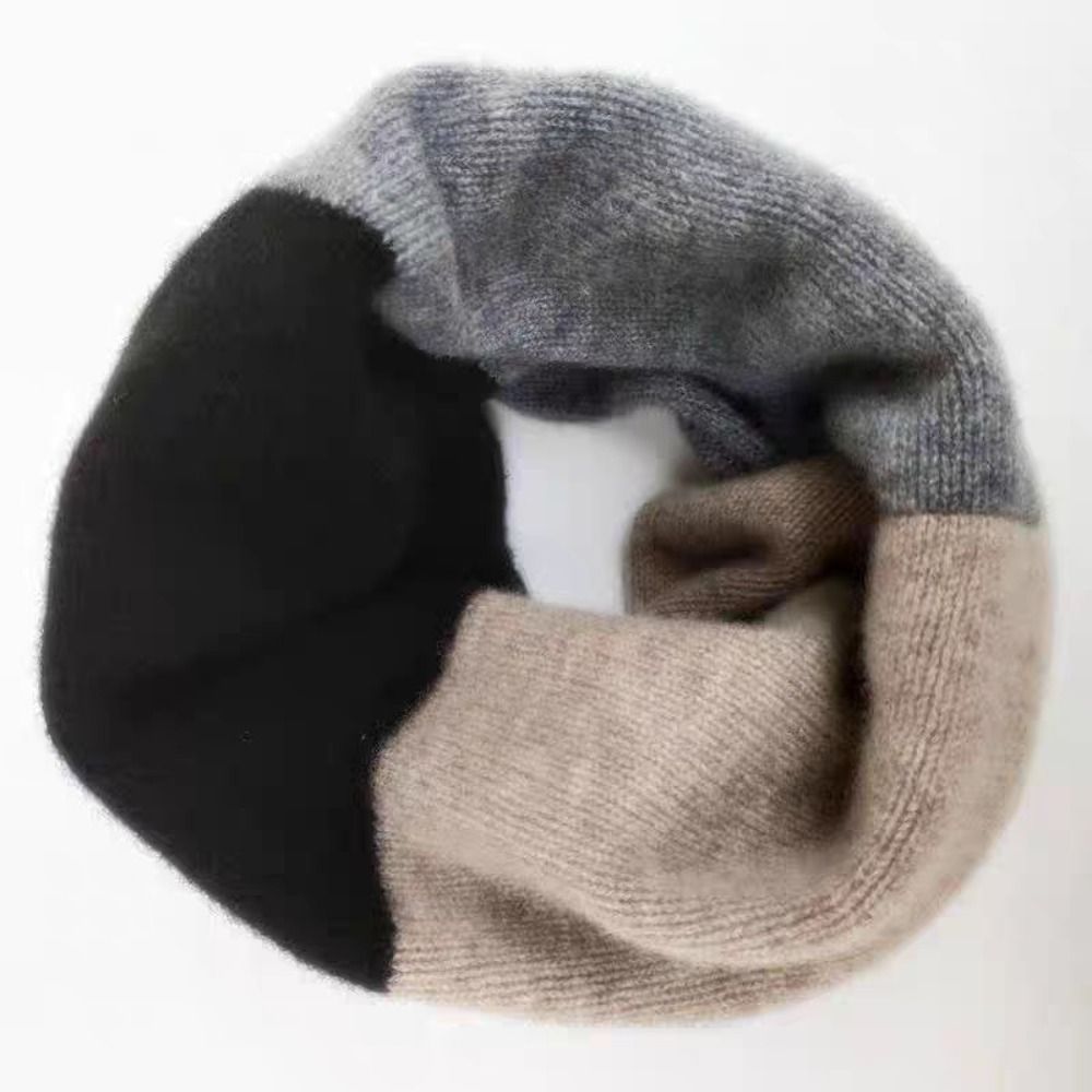 Syal Infinity Rajutan Warna-wa - Infinity Scarf Knit ulasan dan harga