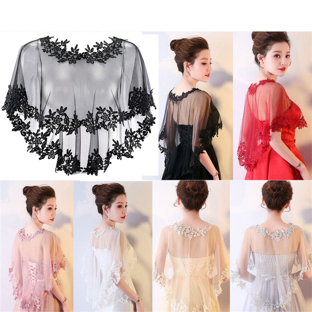 Gaun pengantin wanita, syal re - Stole Wedding Shawl ulasan dan harga