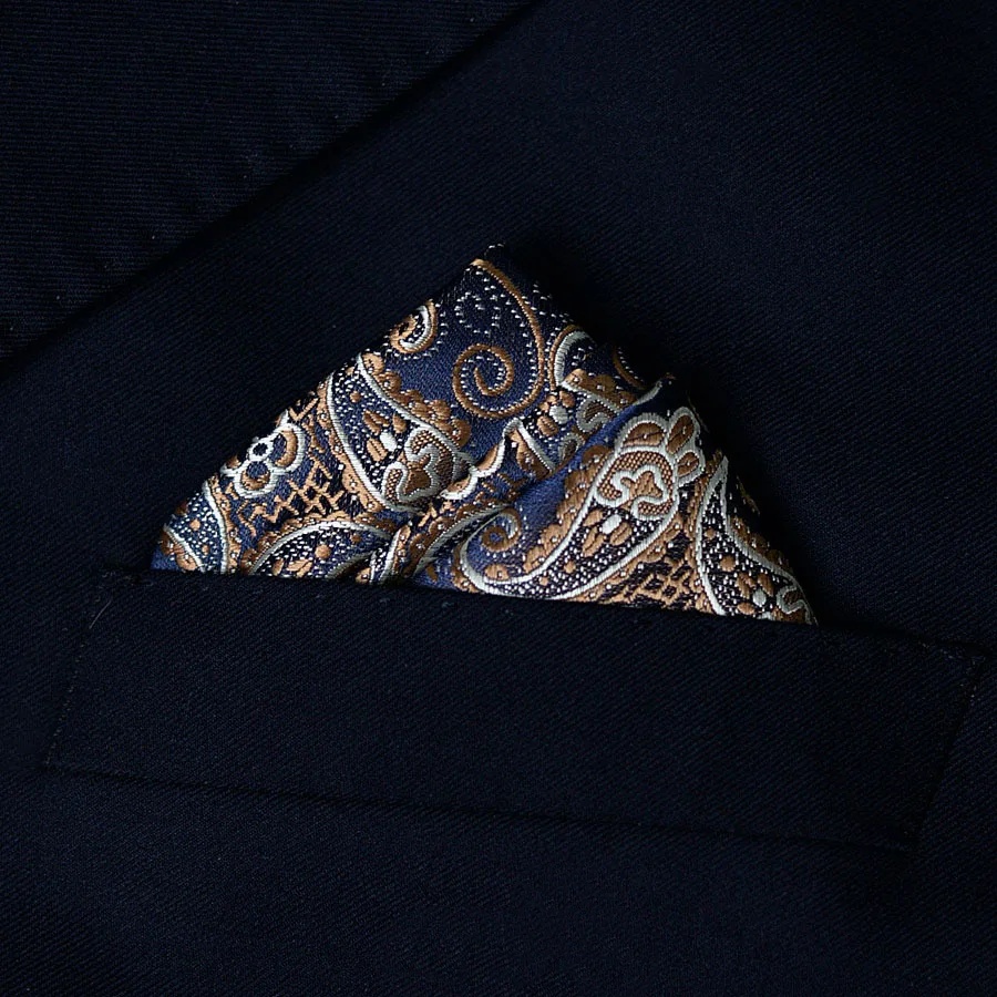 2 Buah Sapu Tangan Saku Setela - Pocket Square Set ulasan dan harga