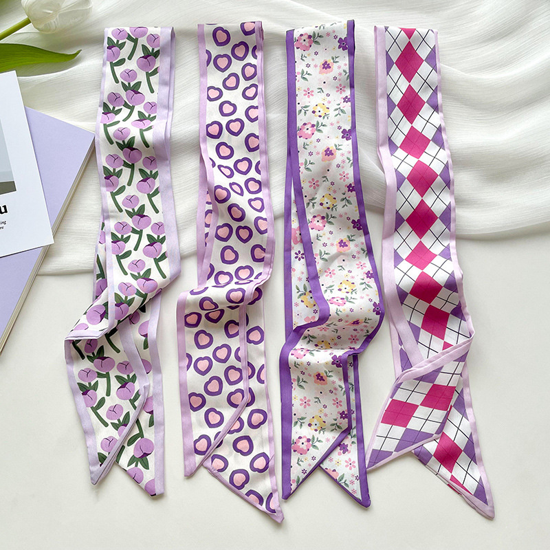 Syal Sutra Wanita Pendek Sempi - Ascot Neck Scarf ulasan dan harga
