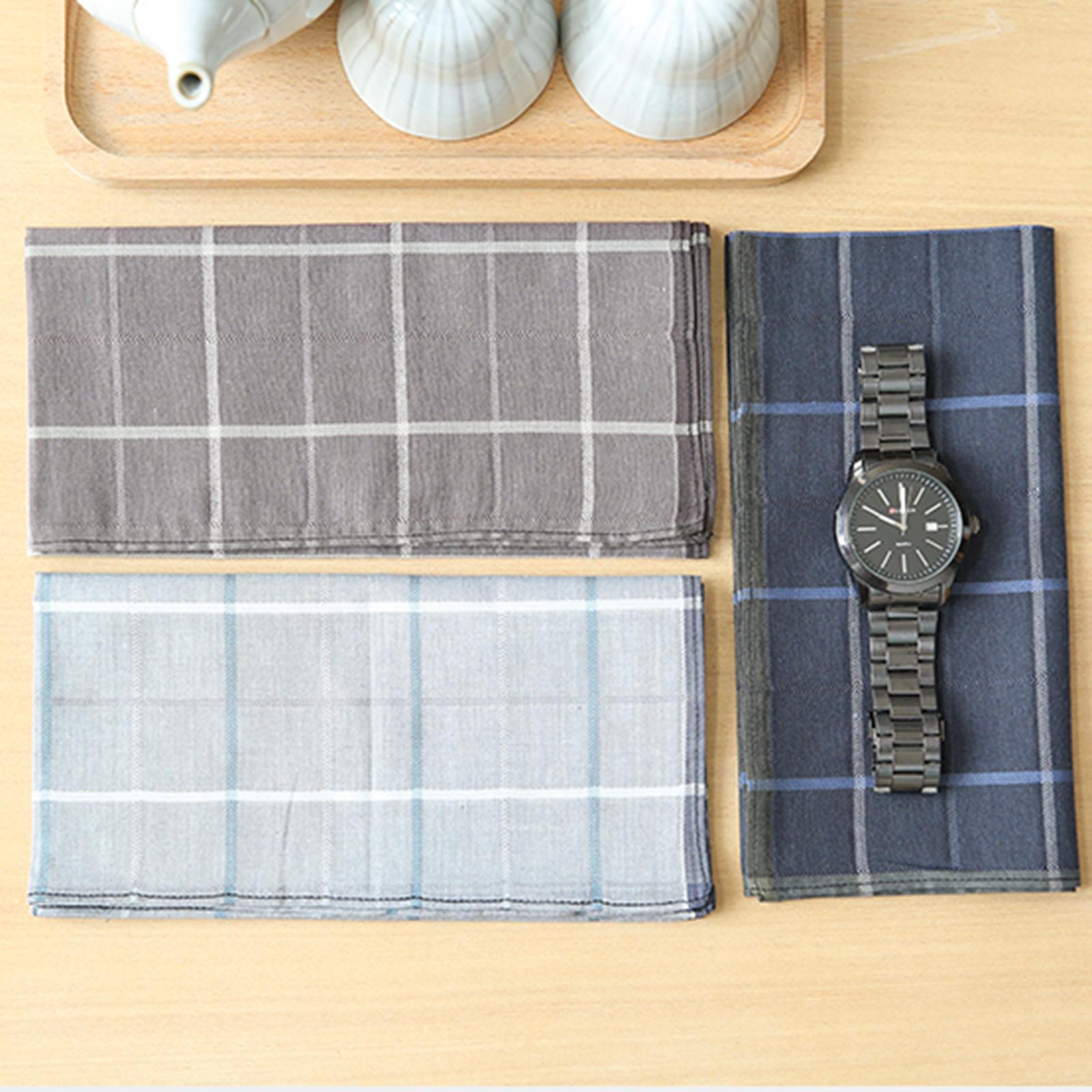 3 Pcs Sapu Tangan Pria Motif K - Handkerchief Cotton Men ulasan dan harga