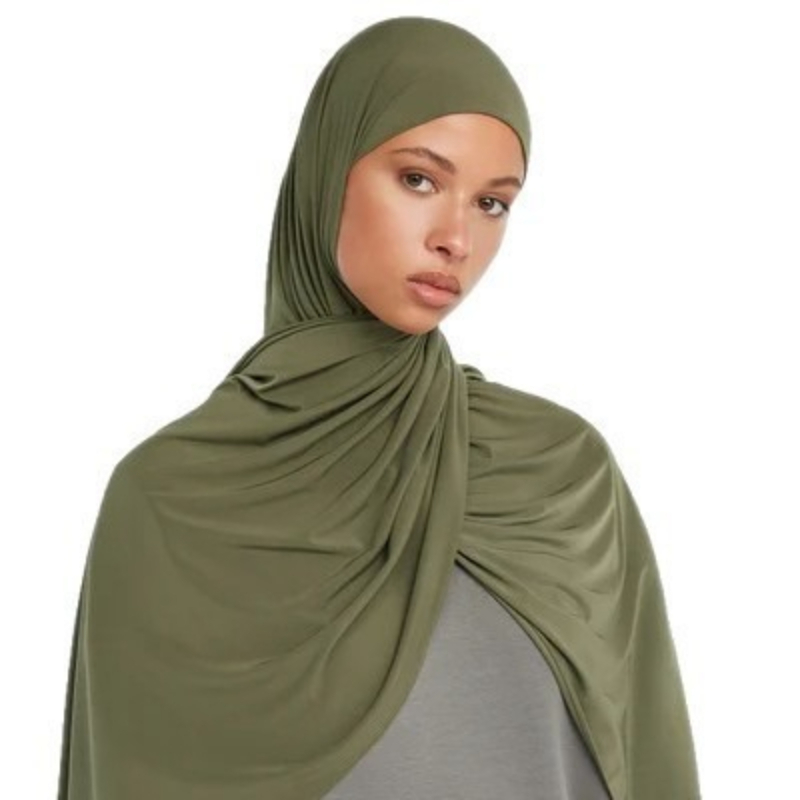Jilbab Cair Premium E2, Kerudu - Bandana Cotton ulasan dan harga
