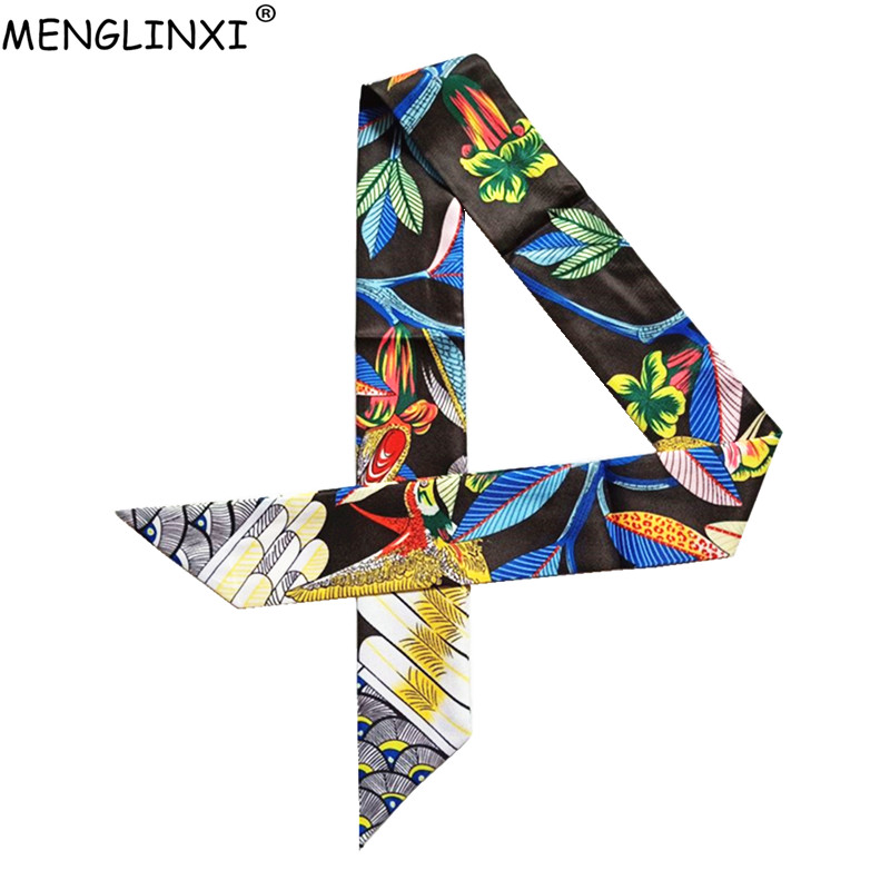 Mewah Merek Hummingbird Cetak  - Ascot Neck Scarf ulasan dan harga